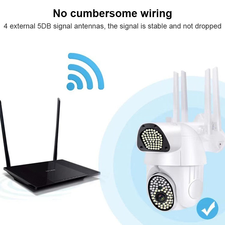 QX37 1080P WiFi High-definition Surveillance Camera Outdoor Dome Camera, Support Night Vision & Two-way Voice & Motion Detection, QX37 QX37 1080P WiFi High-definition Surveillance Camera Outdoor Dome Camera, Support Night Vision & Two-way Voice & Motion Detection, QX37